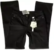 New White House Black Market Pants Womans 4 Blanc Beaded Bootcut Black