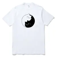 在飛比找蝦皮商城優惠-【快速出貨】Yin and Yang Cats 男女短袖T恤