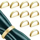Occasion Napkin Rings Napkin Holders Metal Napkin Rings with Unique for Wedding