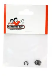E-Ring Arcade And Pinball Machine E-Clip - 11/64" - Set of 5