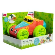 Tomy Toomies Pic & Pop Racer Educational Push Toy 22x16cm Toddler Red 18m+