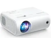 Mini Projector, Upgraded Portable Projector with 9000 Lux and Full HD 1080P