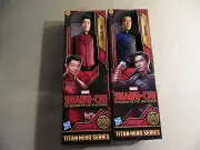 Shang-Chi and Wenwu Titan Hero Series / Brand New Unopened / Free USA Shipping