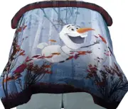 Disney Frozen Olaf Reversable Twin Comforter-New! Free Shipping!