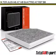 Activated Carbon Cabin Air Filter for Audi A6 A7 Quattro A8 Quattro RS7 S8 S7 S6 (for: Audi)