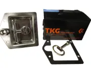 TKG Technology Stainless Steel Folding T-Shape Handle Lock Tool Box Keys Kit