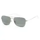 Maui Jim Men's Naauao 58 mm Silver Sunglasses MJ0675S-001
