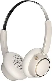 Wireless Headset, Over Ear Headphones Noise Canceling, Retro Design Earphones Entertainment Audio Tool for Video Watching, Running, Working