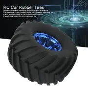 4Pcs 1/10 Scale Monster Truck Tires RC Car Tire And Wheels For 1/10 Remote LS