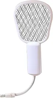 Fly Swatter | USB Small Powerful Electric Fly Zapper | Home & Gardening Supplies for Kitchen Balcony Garden Hotel Restaurant Travel Indoor Outdoor Camping