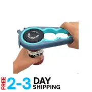 Manual Jar Opener Plastic Small Medium 6-in-1 Easy Grip for Weak Hands