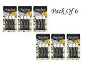 ChapStick Lip Balm, Classic Original Lip Moisturizer for Dry Lips (6 Pack)