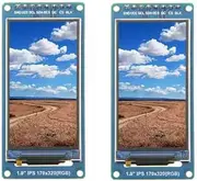 2PCS 1.9inch 8-pin TFT LCD Display Screen 170x320 Full-Color Driver ST7789 Interface SPI