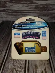 Flash Memory Card Reader and Writer USB 2.0 SD MMC Digital Concepts