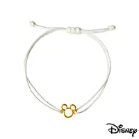 在飛比找PChome24h購物優惠-Disney迪士尼系列金飾 黃金/中國繩手鍊-經典米奇款