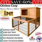 i.Pet Chicken Coop Rabbit Hutch Large Hutches House Backyard Cage Enclosure Runs