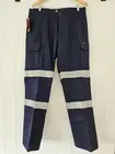 Bisley Work Pants Cargo Mens Double Taped Cotton Drill Heavy Duty BPC6003T