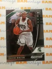 2020-21 Prizm Cassius Winston 2 Washington Wizards draft rc rookie 69 m