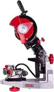 Oregon Professional Chainsaw Sharpening Device, 230-Volt Bench Grinder with Hydraulic Clamping, Universal Chain Saw Sharpener, Electric, for All Chainsaw Chains (620-230)