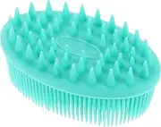 SAFIGLE Silicone Bath Hair Brush Gentle Exfoliation Shower Tool for Boy Girl Soft Comfortable Scalp Massager for Bath Durable Safe Silicone Material