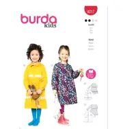 Burda 9217 Girl's Dress (2 Styles) Sewing Pattern Sz 4-11 NEW!