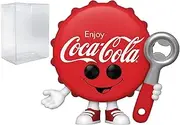Ad Icons: Coke - Coca-Cola Bottle Cap Funko Pop! Vinyl Figure (Bundled with Compatible Pop Box Protector Case)