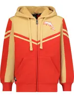 Dolphins Nrl Youth Fleece Zip Jacket, Red, Size 12