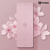 在飛比找PChome24h購物優惠-【Tumaz月熊健身】5mm PU+NR天然橡膠瑜珈墊(贈天