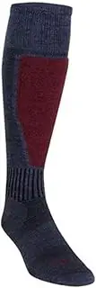 [SockGuy] MTN-Tech Flyweight Denim Wool Ski Socks (Denim - L/XL), Denim, X-Large