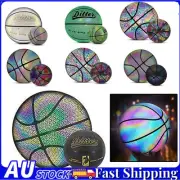 GLOW IN THE DARK REFLECTIVE BASKETBALL HOLOGRAPHIC BASKETBALL XMAS GIFT