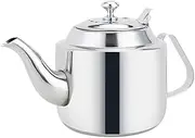 Yajuyi 1.4L Water Kettle in Stainless Steel, Portable Teapot with Infuser for Kitchen and Camping