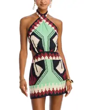 Johanna Ortiz Tide Strength Linen Mini Dress