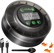 Automatic Fish Feeder for Aquarium - Auto Fish Food Dispenser for Turtle Tank wi
