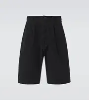 [Junya Watanabe] Junya Watanabe Pleated high-rise shorts UK 32 black