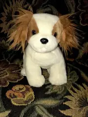 TY Beanie Buddy - REGAL the King Charles Spaniel Puppy Dog 9.5” 2001 #H4
