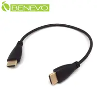 在飛比找PChome24h購物優惠-BENEVO超細型 30cm HDMI1.4版影音連接線