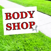 Body Shop Yard Sign Stake Outdoor Auto Body Workshop Garage Coroplast Sign