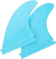 Happyyami Tail Fin Set for Inflatable Surfboard 1 Pair Paddleboard Fins Replacement Water Separator Improve of Boards