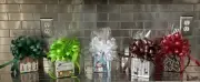 Christmas Gift Basket-Gift Box & 1/2 LB M&M'S Peanut Chocolate Candy Wrap & Bow