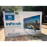 在飛比找蝦皮購物優惠-InFocus 50吋4K連網液晶顯示器 XT-50IP60