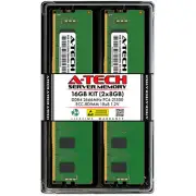 A-Tech 16GB 2x 8GB 1Rx8 PC4-21300R DDR4 2666 MHz ECC REG RDIMM Server Memory RAM