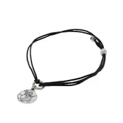 NEW Alex and Ani Love Tokens Snowman Bracelet - Silver Toned Kindred Cord Adjust
