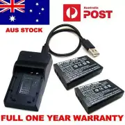 Battery / USB Charger For PENTAX D-LI7 Optio 450 550 555 750 750Z Optio MX MX4