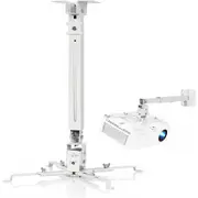 Adjustable Projector Ceiling Mount Ceiling Projection Mount Bracket Extendable Arms Mount Hidden Cable Routing