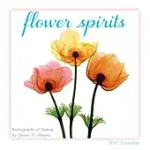 2021 FLOWER SPIRITS -- RADIOGRAPHS OF NATURE BY STEVEN N. MEYERS MINI CALENDAR