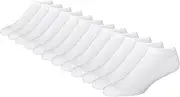 [Hanes] Men's Big and Tall X-Temp P12 B&T Cushioned No Show White