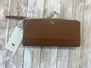 Radley London Large Leather Bifold Matinee Wallet Medium Brown NWT $108