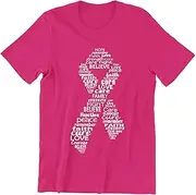 [Promotion & Beyond] Pink Ribbon Breast Cancer Awareness Men's T-Shirt