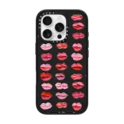 iPhone 16 Pro Impact Case Polka Daub Lips