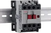 HAODEE CJX2s AC Contactor 3Phase 3Pole NO NC Coil Voltage 220v 50/60 Hz Din Rail 3P 1NO 1NC (Color : 1NC 1NO, Size : 25A)
